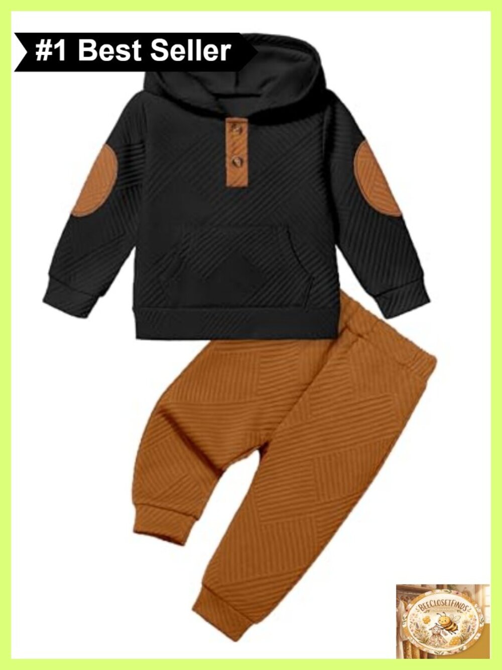 Toddler Boy 2-Piece Hoodie Sweatshirt and Sweatpants Set